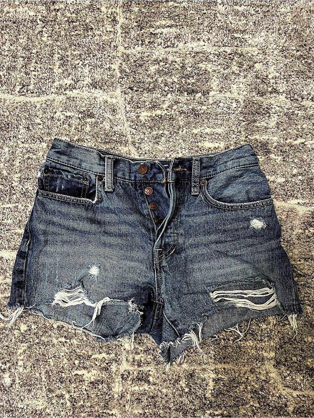 We The Free Now or Never Denim Shorts Waist 25